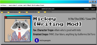 Mickey [Writing Mod]