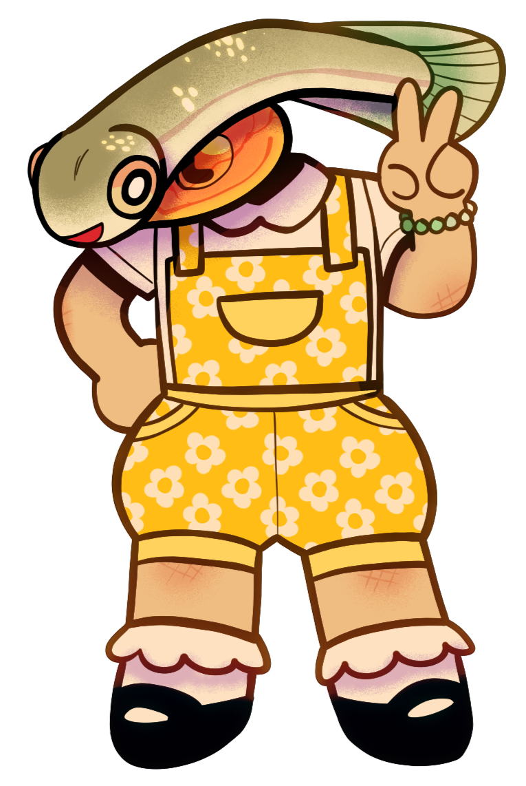 Aelvin Stage Salmon Ella jumping enthusiastically